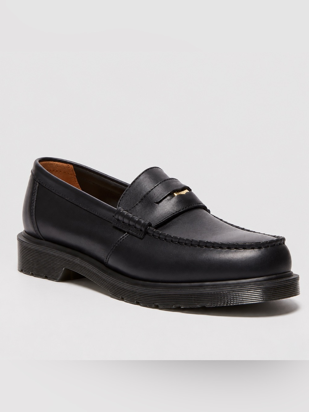 Dr. Martens Made in England Penton Black Leather Penny Loafers Men’s 10 UK 9